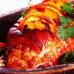 Spiral Orange Glazed Ham
