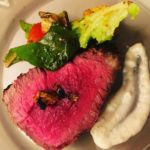 Filet Mignon with a Horseradish Swish